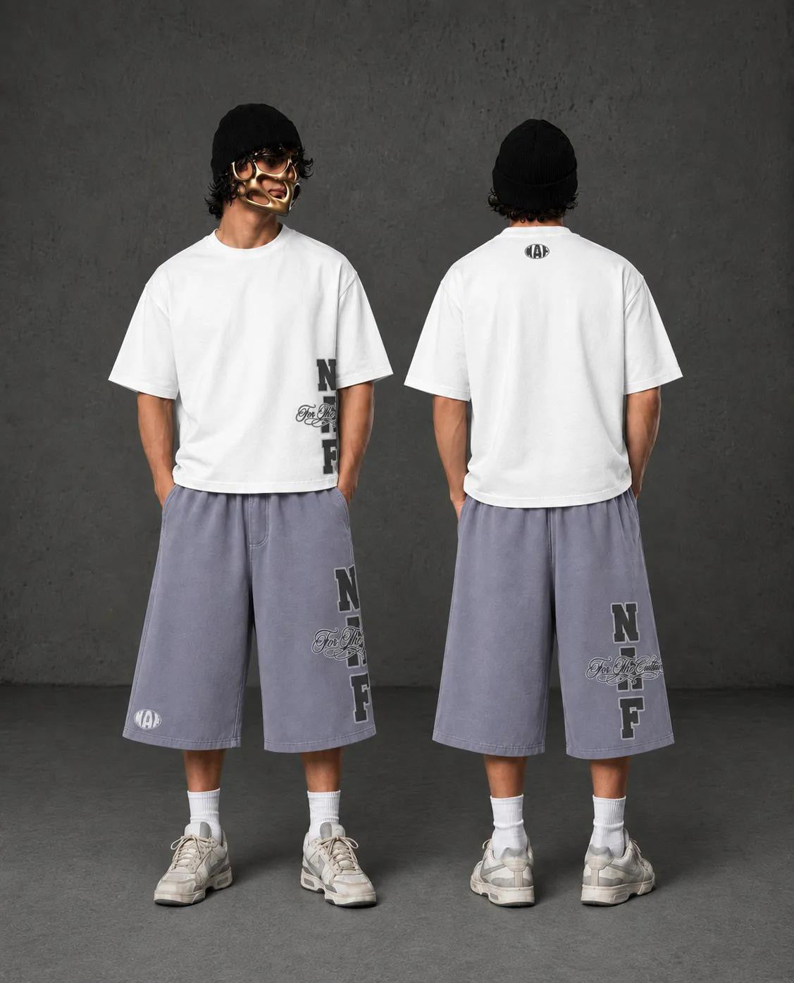 NAF JORTS GREY