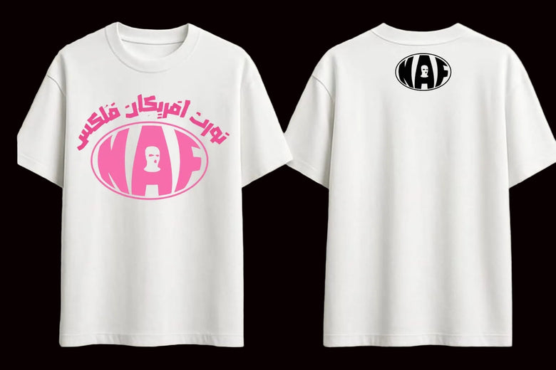 NAF TEE WHITE