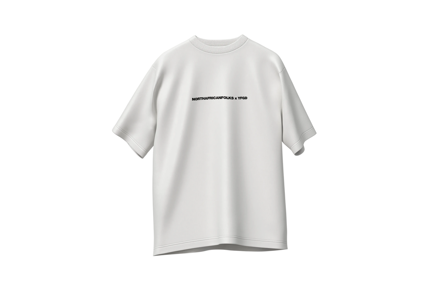NAF x YFGD TEE  [WHITE]