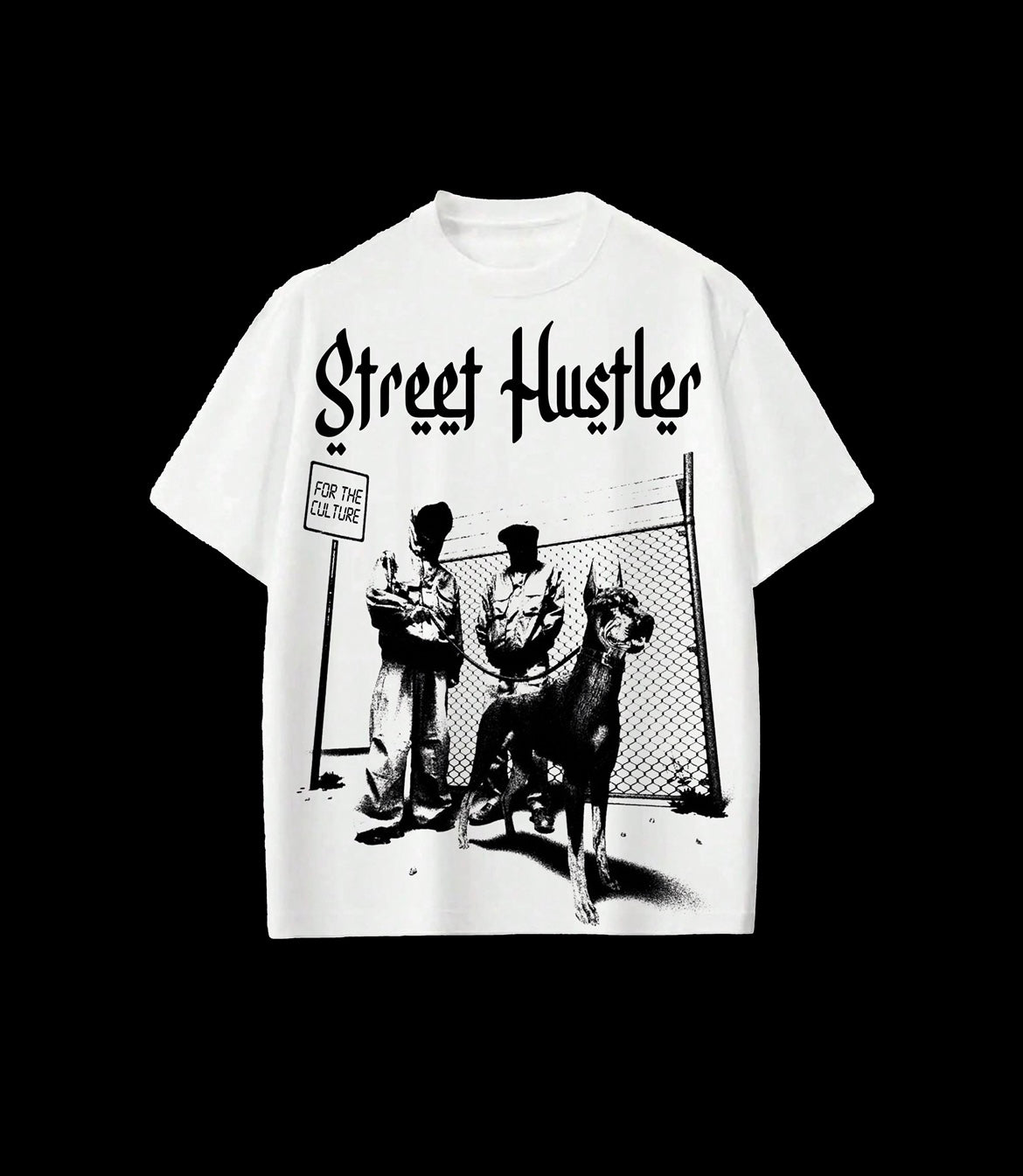 STREET HUSTLER C WHITE T-SHIRT