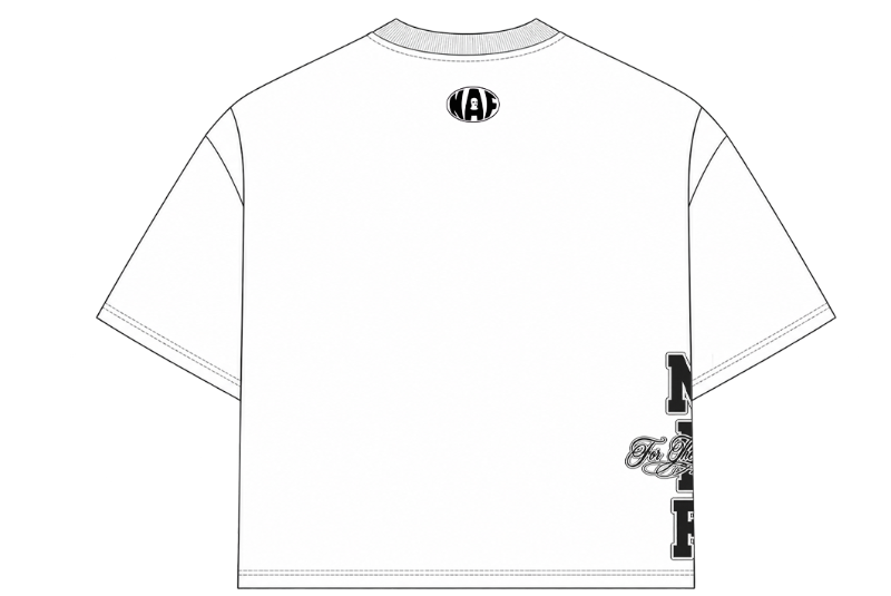 NAF TEE WHITE